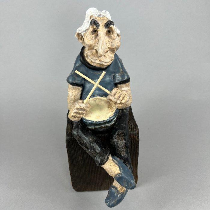 Anna Em - THE ROLLING STONES - Charlie Watts, Antiek en Kunst, Kunst | Schilderijen | Modern