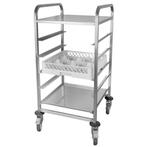 Vaatwaskorvenwagen | 640x640x1160(h)mm EMGA, Verzenden, Nieuw in verpakking