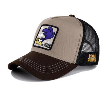 Baseball cap road runner zand, Ophalen of Verzenden