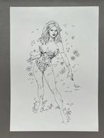 Gary Frank - 1 Original drawing - Poison Ivy - Excellent