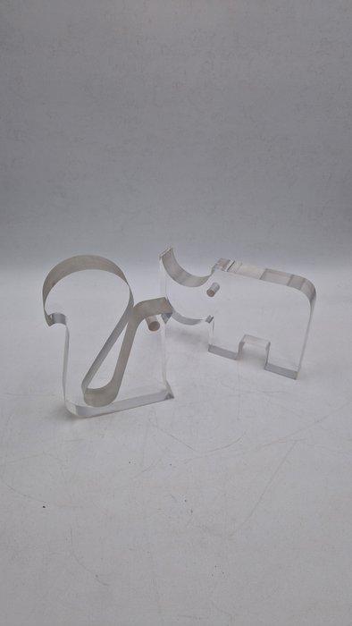 Guzzini - sculptuur, Animali - 20 cm - acryl, Antiquités & Art, Antiquités | Meubles | Chaises & Canapés