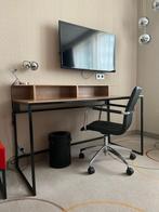 Vergaderstoelen van echt leer, Verzenden, Zwart, Nieuw, Bureaustoel