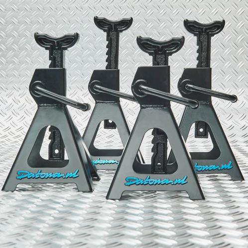 Datona Assteunen autoset 3 ton - 4 stuks - Datona - Zwart, Auto diversen, Autogereedschap, Ophalen of Verzenden