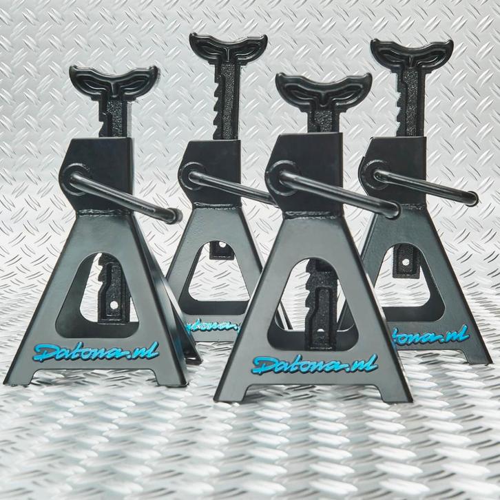 Datona Assteunen autoset 3 ton - 4 stuks - Datona - Zwart, Auto diversen, Autogereedschap, Ophalen of Verzenden