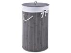 Veiling - Bamboe Wasmand Curly - 55 Liter - Grijs, Huis en Inrichting, Gebruikt