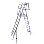 Alumexx Protect magazijntrap 3 t/m 8 treden, Doe-het-zelf en Bouw, Ladders en Trappen, Verzenden, Nieuw, Trap, 2 tot 4 meter