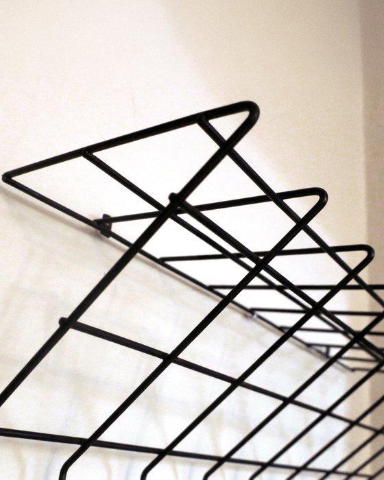 Drahtwerke Erlau - Karl Fichtel - Kapstok - Metaal, Antiek en Kunst, Antiek | Meubels | Stoelen en Sofa's