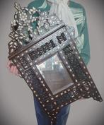 Mirror - Bois, Nacre - Maroc - XXe siècle, Antiek en Kunst