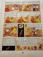 Tintin - On a marché sur la lune - making of Planche 52 -, Nieuw