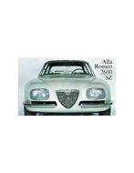 1965 ALFA ROMEO 2600 SZ BROCHURE DUITS, Ophalen of Verzenden, Nieuw