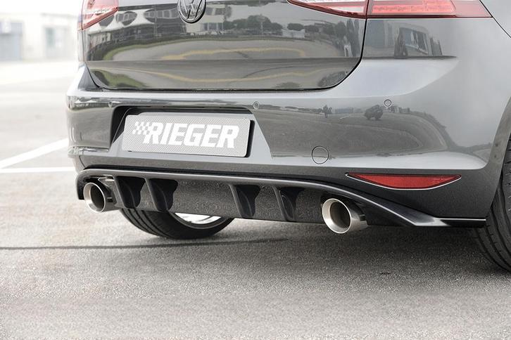 Rieger diffuser | VW Golf 7 GTI tot facelift | ABS | Carbon, Autos : Divers, Tuning & Styling, Envoi
