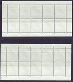 Belgique 2010 - Des oiseaux de Buzin en deux feuillets de