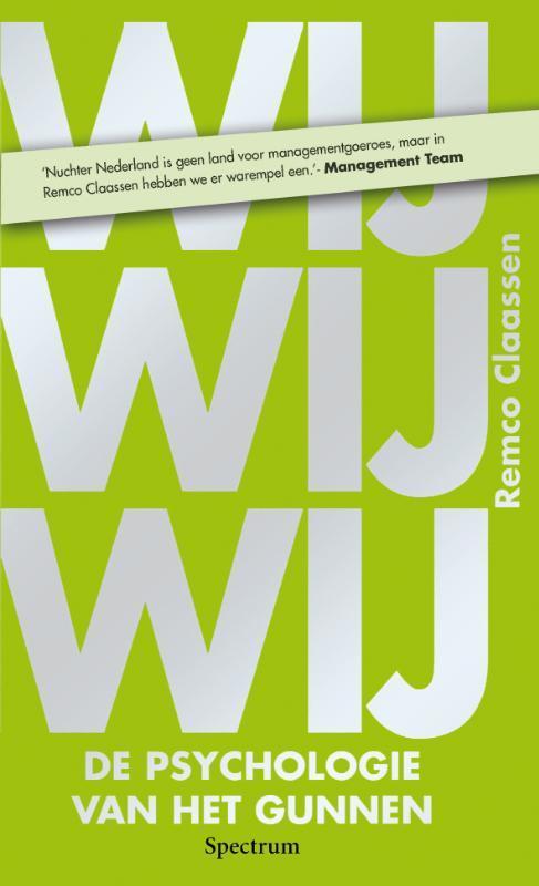 Wij 9789049102395 Remco Claassen, Boeken, Economie, Management en Marketing, Zo goed als nieuw, Verzenden