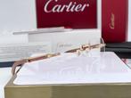 Cartier - C Decor Wood Brown Gold Planted 18k - Brillen