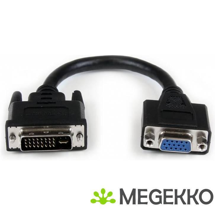StarTech.com 20cm DVI naar VGA Verloopkabel DVI-I male naar, Computers en Software, Overige Computers en Software, Nieuw, Verzenden