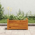 vidaXL Plantenbak verhoogd 50x25x25 cm acaciahout, Tuin en Terras, Bloempotten, Verzenden, Nieuw
