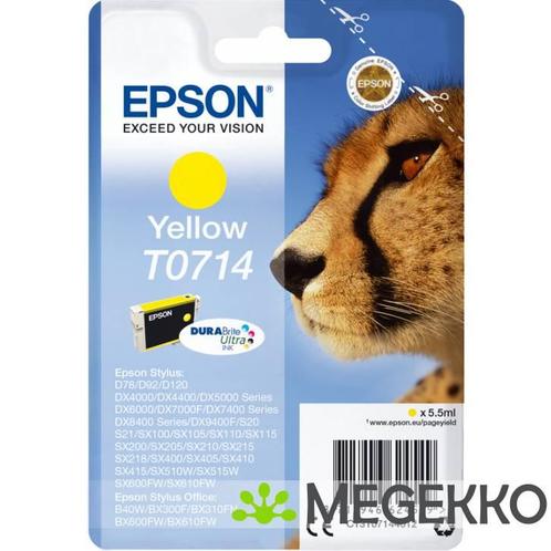 Epson C13T07144012 5.5ml Geel inktcartridge, Informatique & Logiciels, Ordinateurs & Logiciels Autre, Envoi