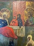 Icoon - Geboorte van Maria - Hout