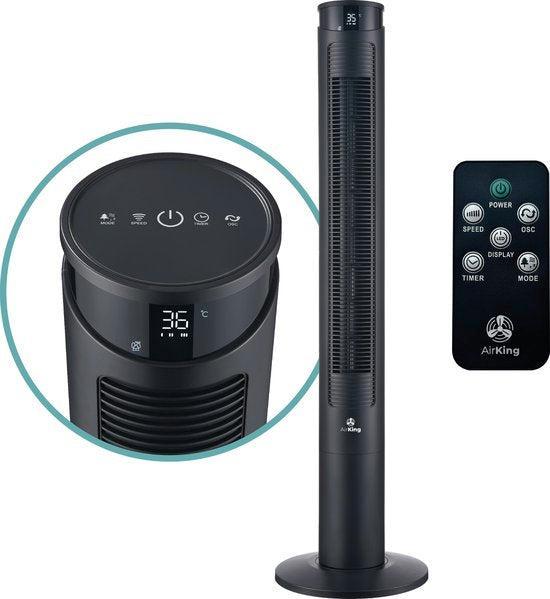 2dekans | AirKing Torenventilator 117cm - Kolomventilator, Audio, Tv en Foto, Afstandsbedieningen, Ophalen of Verzenden