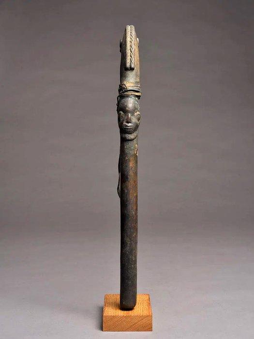 A Yoruba Staff, ogo elegba - Figuur - Een Yoruba-ambt,, Antiek en Kunst, Kunst | Niet-Westerse kunst