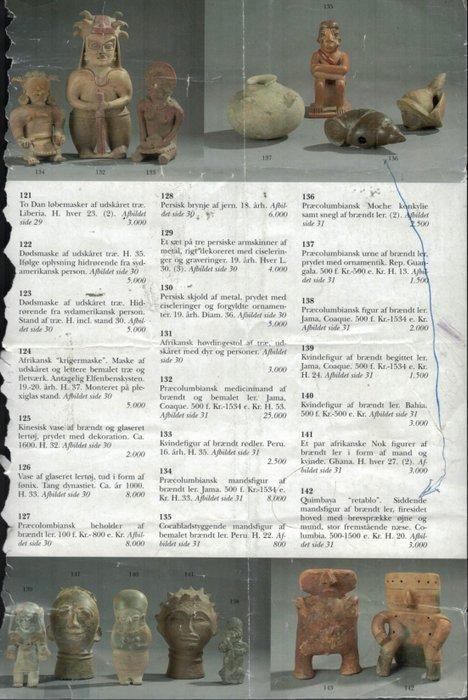 6e eeuw v.Chr. 55 cm beeldje Jamacoaque priester Terracotta, Antiek en Kunst, Antiek | Overige Antiek