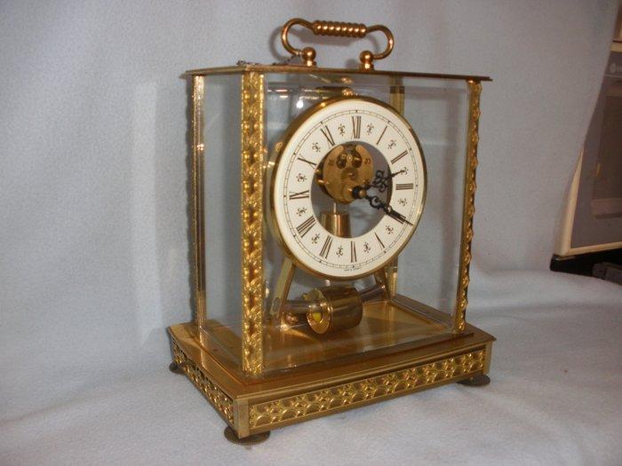 400-dagen klok - Kundo Oberfeld - Bauhaus Messing Staal Glas, Antiek en Kunst, Antiek | Klokken