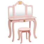 Tweedekans | Coast Kinderkaptafel met Krukje - Spiegeltafel, Ophalen of Verzenden, Nieuw