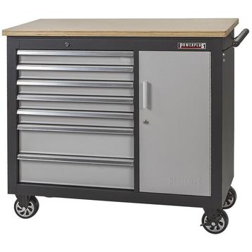 Grote professionele gereedschapswagen – werkbank op wielen – beschikbaar voor biedingen