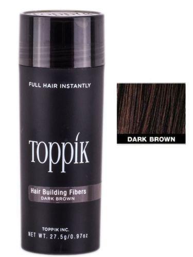 Toppik Hair Building Fibres 55gr Donkerbruin (Haarvezels), Bijoux, Sacs & Beauté, Beauté | Soins des cheveux, Envoi