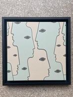 Kiasmo - Cadre - Bois, Toile, Antiquités & Art