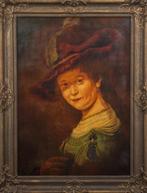 Rembrandt Harmensz. Van Rijn (1606-1669), D’après - Adelijke, Antiek en Kunst