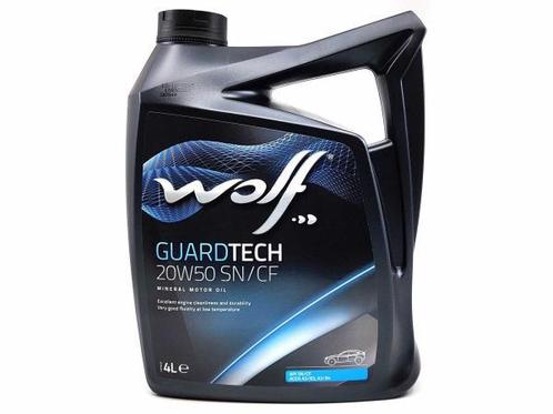 Veiling - Wolf 20W-50 SN/CF minerale motorolie 4L, Auto diversen, Onderhoudsmiddelen