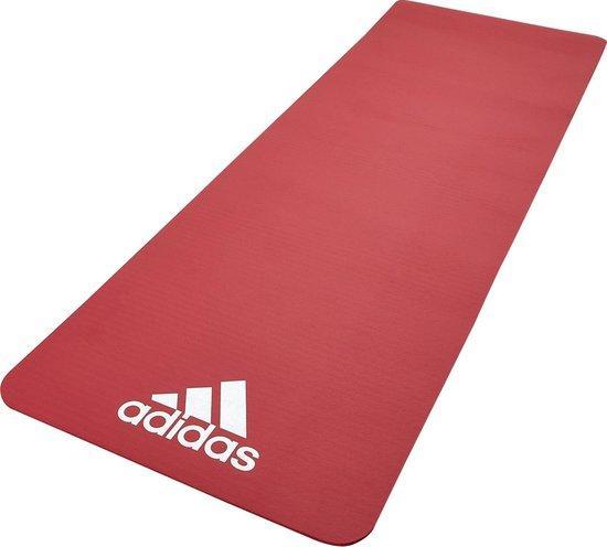 Adidas fitnessmat l rood l 173 x 61 x 0.7 cm, Sport en Fitness, Fitnessmaterialen, Ophalen of Verzenden