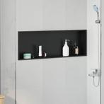 vidaXL Douche Niche Zwart 90 x 30 x 9,5 cm Roestvrij staal, Bricolage & Construction, Verzenden