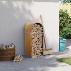vidaXL Haardhoutopslag 40x45x100 cm gegalvaniseerd staal, Tuin en Terras, Brandhout, Verzenden