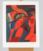 Corneille (1922-2010) - Two masked women