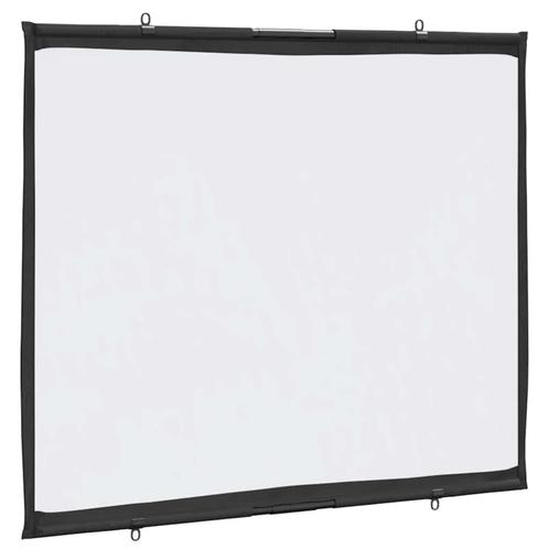 vidaXL Projectiescherm wandhangend 50 inch 4:3, Audio, Tv en Foto, Beamers, Nieuw, Verzenden