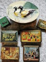 Doos (7) - Prachtige collectie oude dozen – advertentie-,, Antiek en Kunst