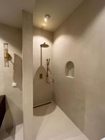 Microcement mortex Betonlook en Luxe Beton Ciré Badkamer, Garantie, Nieuwbouw of Opbouw