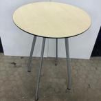 Sta-tafel bartafel, 80 cm doorsnede, trespa blad metalen