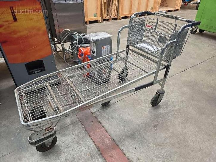 Winkelkarren (2x) WANZL T40, Zakelijke goederen, Horeca | Overige, Ophalen