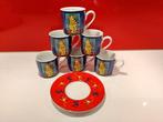 Keith Haring (after) - Espresso cups and saucers, Antiek en Kunst