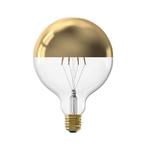 Calex Filament LED Lamp Globe XL Mirror Gold Ø125 mm E27 4W, Huis en Inrichting, Verzenden, Nieuw
