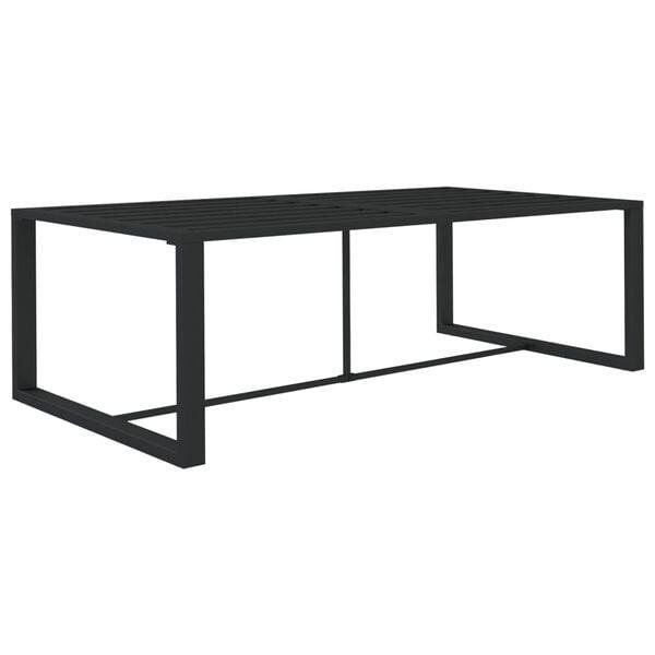 Alu Tuintafel 120x60cm | Retour Deal | 56% Korting!, Tuin en Terras, Tuintafels, Rechthoekig, Nieuw, Aluminium, Verzenden