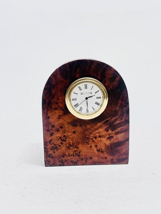 Tafelklok - Vintage - Thuya - 1980-1990, Antiek en Kunst, Curiosa en Brocante