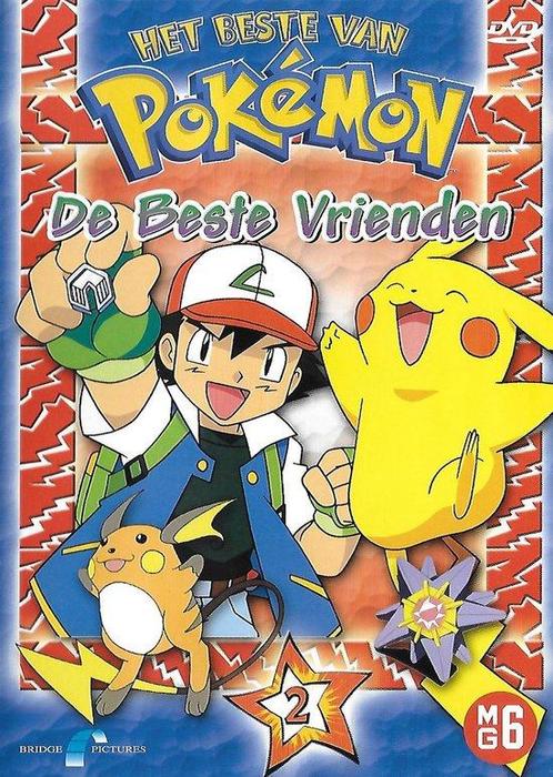 Het beste van Pokemon de beste vrienden (dvd tweedehands, CD & DVD, DVD | Action, Enlèvement ou Envoi