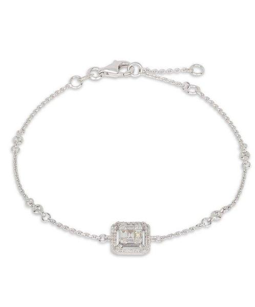 Pols ornament - 18 karaat Witgoud - 0.32ct. tw. Diamant, Handtassen en Accessoires, Antieke sieraden