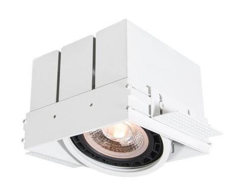Lucide TRIMLESS - cardanische Inbouwspot AR111 - ES111 Wit, Zakelijke goederen, Kantoor en Winkelinrichting | Winkel en Inventaris