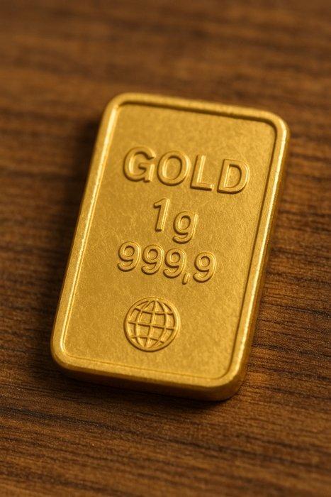 1 gram - Goud (Zonder minimumprijs), Timbres & Monnaies, Métaux nobles & Lingots