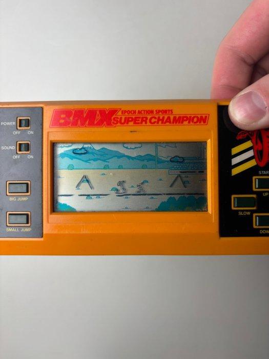 Epoch - Handheld LCD - Vintage 1984 Epoch BMX Super Champion, Games en Spelcomputers, Spelcomputers | Overige Accessoires